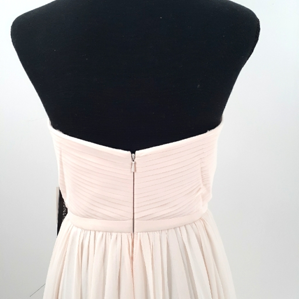 ADRIANNA PAPELL Hailey Strapless Chiffon Dress - Picture 8 of 12